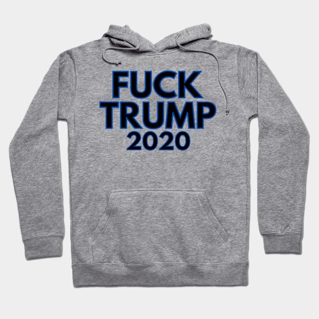 Fuck Donald Trump Hoodie by Rebelion